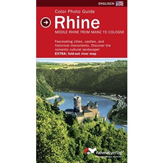 Farbbildführer Rhein von Mainz bis Köln Englisch, Rahmel Verlag
