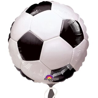 Amscan Folienballon Championship Fußball 43 cm inkl. Helium - nur Abholung, kein Versand möglich
