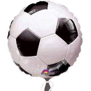 Amscan Folienballon Championship Fußball 43 cm inkl. Helium