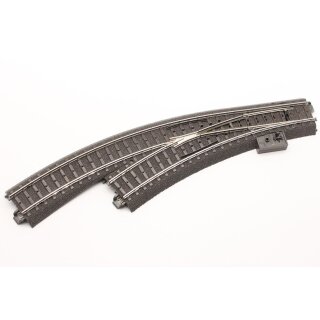 Märklin H0 - 1x 24671 - Bogenweiche links C-Gleis, 360 mm/30°-77,5 mm/30° ohne Verpackung
