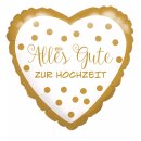 Amscan Folienballon "Alles Gute zur Hochzeit"...