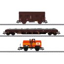 Märklin H0 - 47103 - 3er Bauzug Güterwagen-Set...