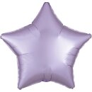 Amscan Folienballon Satin Luxe Pastel-Lila Stern, 48 cm...