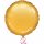 Amscan Folienballon "Metallic Gold" Foil Balloon Round, 43 cm inkl. Helium - nur Abholung, kein Versand möglich