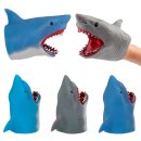 Unterwasser-Welt - Haifisch-Handpuppe blau oder grau -...