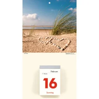 ZETTLER Kalenderrückwand für Tagesabreißkalender - Landschaften 18x33cm