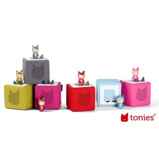 Tonie-Box Starterset mit Kreativ-Tonie - Farben zur Auswahl - passend zu Tonies