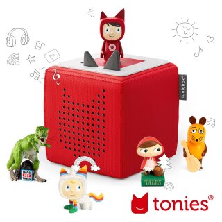 Tonie-Box Starterset mit Kreativ-Tonie - Farben zur Auswahl - passend zu Tonies