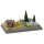 Faller H0 180051 - Mini-Diorama Gebirge - Ausgestaltungs-Set mit Grundplatte