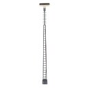 Faller H0 180210 - LED-Gittermast-Aufsatzleuchte, 1...