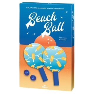 Beach Ball-Set - Inhalt: 2 Schläger, 2 Bälle