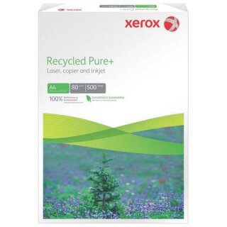 Kopierpapier A4 500 Blatt 80g weiß XEROX RECYCLED PUR+ X