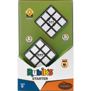 Zauberwürfel Rubik‘s Cube Geschenkpackung: 1x Rubiks Cube 3x3 und Rubiks Edge