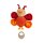 sigikid 40318 - Spieluhr Schmetterling rot La Le Lu