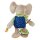 sigikid 40863 - Aktiv-Elefant bunt PlayQ mit Rassel, Quietsche und Knisterfolie