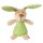 sigikid 41169 - Greifling Hase grün mit Rassel Babyspielzeug