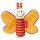 sigikid 41181 - Greifling Schmetterling orange sigibaby