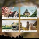 Wandkalender Oberwesel - Bildkalender 2026 - A4 quer spiralgebunden