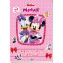 Disney Minnie: Stickern und Malen mit Mi - Block mit 32...