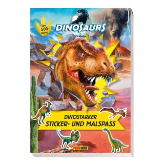 P.D. Moreno: Dinostarker - Sticker- und Malspaß