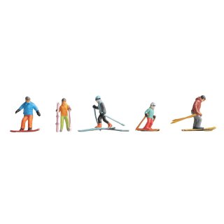 Faller H0 151650 - Beim Wintersport, 5 Figuren