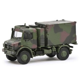 Schuco 452666000 Unimog 5023 Funkcontainer 1:87