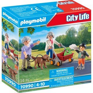Playmobil 70990 - City Life Großeltern mit Enkel