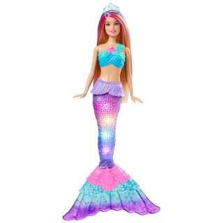Schreib- Barbie Spielwaren - Meerjungfrau Hermann, Malibu Oberwesel Puppe Zauberlicht - und Online-Shop