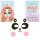 TOPModel 1x Beauty Tuchmaske - Gesichtsmaske für Mädchen - zufällige Auswahl