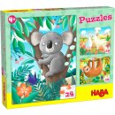 HABA 306480 Puzzles Koala, Faultier & Co.