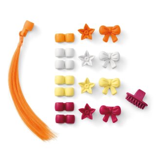 Schleich 42616 - Horse Club - Haar Clips Accessoires inkl. Haarschleifen und Haarperlen