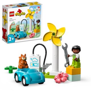 LEGO 10985 - DUPLO Windrad und Elektroauto