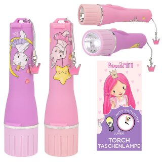 Princess Mimi 1x Taschenlampe mit Timer für Mädchen - zufällige Auswahl