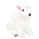 TOPModel Plüschhund weißer Pudel Chanel 19 cm - Hund für Mädchen