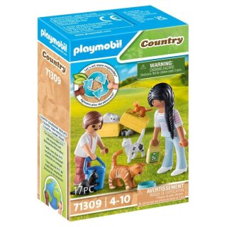 Playmobil 71309 - Katzenfamilie