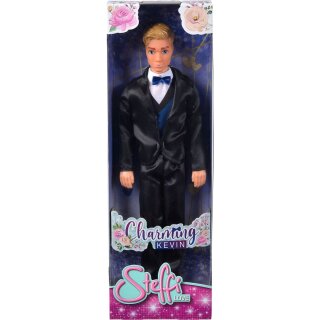 Steffi Kevin Charming mitelegantem Anzug + Fliege