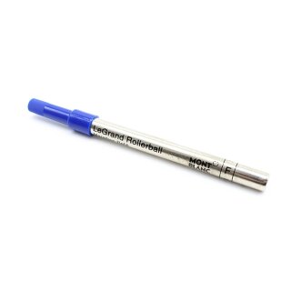 MONTBLANC LeGrand - Tintenrollermine F blau Marathon Refill X