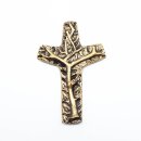 Kreuz Bronze mit Baummotiv 15cm LS22a