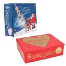 Weihnachts-Soundboxen Musik-Box mit Geldbrief - Klappbox...
