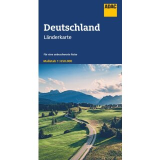 ADAC Länderkarte Deutschland 1:650.000.