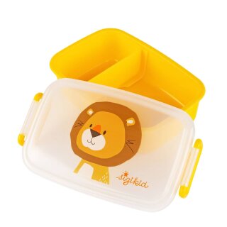 sigikid 25364 - Mini Brotzeitbox Löwe Brotdose Lunchbox