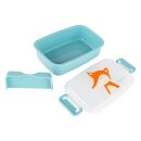 sigikid 25365 - Mini Brotzeitbox Fuchs Brotdose Lunchbox