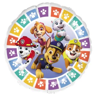 Amscan Folienballon Paw Patrol, 43 cm inkl. Helium - nur Abholung, kein Versand möglich