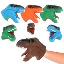 Dino World 1x Dino Dinosaurier Handpuppe - zufällige...