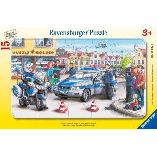 Ravensburger Einsatz der Polizei - Rahmenpuzzle - 15 Teile