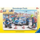 Ravensburger  06037 Einsatz der Polizei - Rahmenpuzzle -...