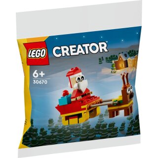 LEGO 30670 - Creator Weihnachtsmann Schlittenfahrt im Polybag