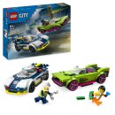 LEGO 60415 - City Verfolgungsjagd mit Polizeiauto und Musc