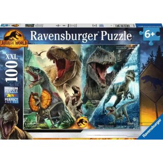 Ravensburger Puzzle Dinosaurierarten Jurassic World 100 Teile XXL-Teile