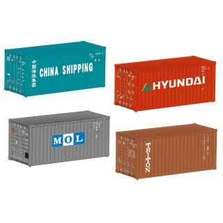 Märklin H0 - 76553 4er Container-Set 20ft.